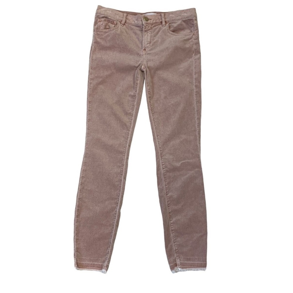 LOFT high waist skinny corduroy pants